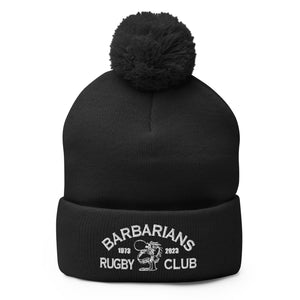 Rugby Imports Binghamton Barbarians Rugby Pom-Pom Beanie