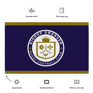 Rugby Imports Bishop Dwenger RFC Wall Flag