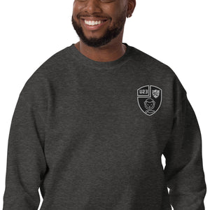 Rugby Imports Black & Blue U23 Embroidered Crewneck Sweatshirt
