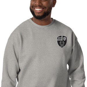 Rugby Imports Black & Blue U23 Embroidered Crewneck Sweatshirt