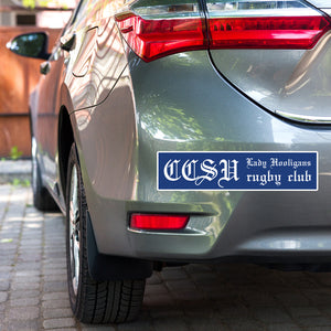 Rugby Imports CCSU Lady Hooligans Bumper Sticker