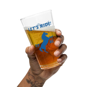 Rugby Imports Detroit Tradesmen Pint Glass