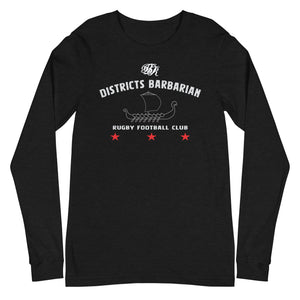 Rugby Imports Districts Barbarian RFC Long Sleeve Social Tee