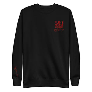 Rugby Imports Flint Rogues RFC Embroidered Crewneck