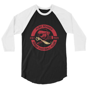 Rugby Imports Flint Rogues RFC Raglan 3/4 Sleeve Tee