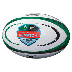 Rugby Imports Gilbert Ireland v New Zealand Chicago Replica Ball