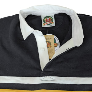 Rugby Imports Golden Boars RFC Collegiate Stripe Rugby Jersey