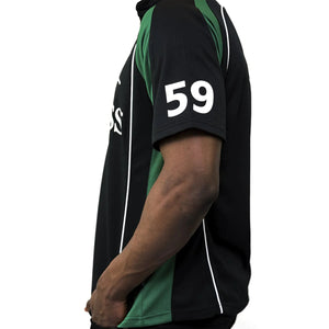 Rugby Imports Guinness®️ Black & Green Signature Rugby Jersey