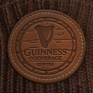 Rugby Imports Guinness Cooperage Brown Knitted Beanie