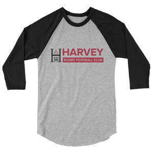 Rugby Imports Harvey RFC Raglan 3/4 Sleeve Tee