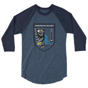 Rugby Imports Hibernian RFC Raglan 3/4 Sleeve Tee
