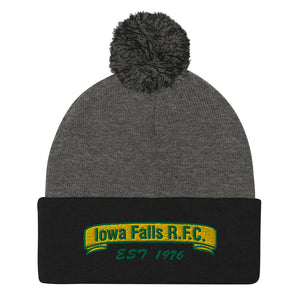 Rugby Imports Iowa Falls RFC Pom Beanie