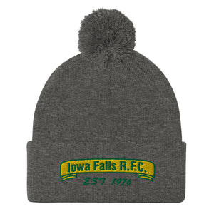 Rugby Imports Iowa Falls RFC Pom Beanie