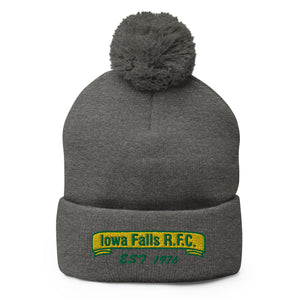 Rugby Imports Iowa Falls RFC Pom Beanie