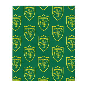 Rugby Imports Iowa Falls RFC Throw Blanket