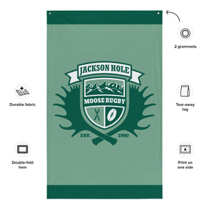 Rugby Imports JH Moose Rugby Wall Flag