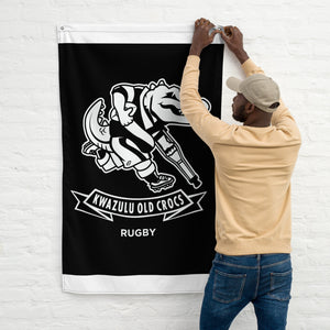 Rugby Imports KwaZulu Old Crocs Wall Flag
