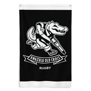 Rugby Imports KwaZulu Old Crocs Wall Flag