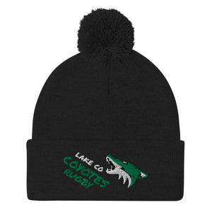 Rugby Imports Lake Co Coyotes Pom Beanie