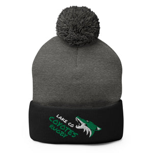 Rugby Imports Lake Co Coyotes Pom Beanie
