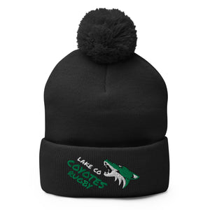 Rugby Imports Lake Co Coyotes Pom Beanie