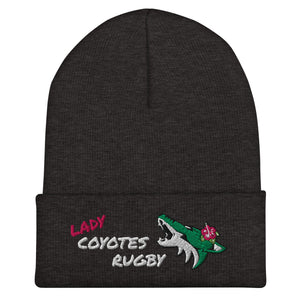 Rugby Imports Lake Co Lady Coyotes Cuffed Beanie