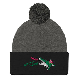 Rugby Imports Lake Co Lady Coyotes Pom Beanie