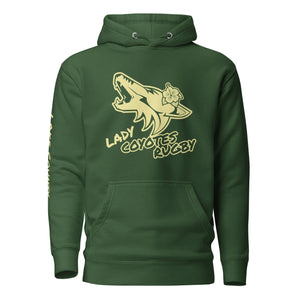 Rugby Imports Lake Co Lady Coyotes Retro Hoodie