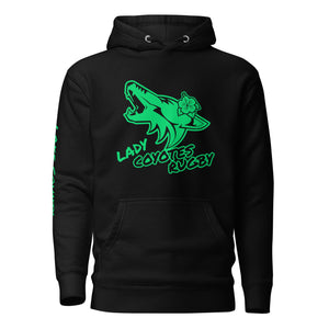 Rugby Imports Lake Co Lady Coyotes Retro Hoodie