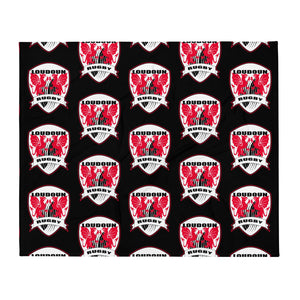 Rugby Imports Loudoun RFC Throw Blanket