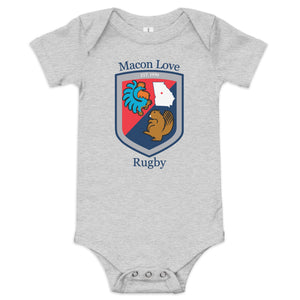 Rugby Imports Macon Love Rugby Baby Onesie