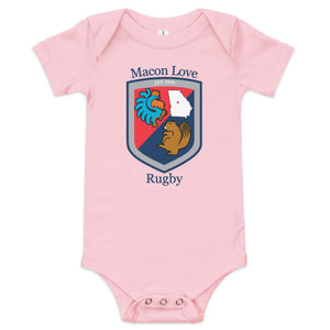 Rugby Imports Macon Love Rugby Baby Onesie