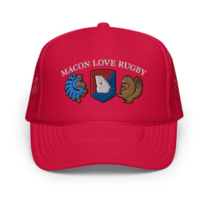 Rugby Imports Macon Love Rugby Foam Trucker Hat
