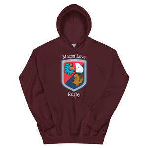 Rugby Imports Macon Love Rugby Heavy Blend Hoodie