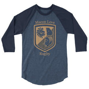 Rugby Imports Macon Love Rugby Raglan 3/4 Sleeve Tee