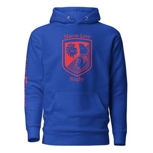 Rugby Imports Macon Love Rugby Retro Hoodie