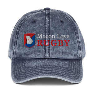 Rugby Imports Macon Love Rugby Vintage Twill Cap