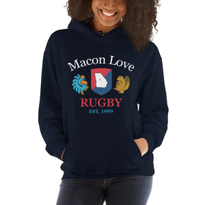 Rugby Imports Macon Lover Rugby Heavy Blend Hoodie