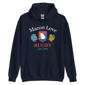 Rugby Imports Macon Lover Rugby Heavy Blend Hoodie
