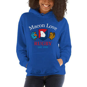 Rugby Imports Macon Lover Rugby Heavy Blend Hoodie