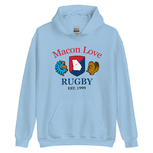 Rugby Imports Macon Lover Rugby Heavy Blend Hoodie