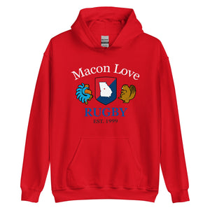 Rugby Imports Macon Lover Rugby Heavy Blend Hoodie