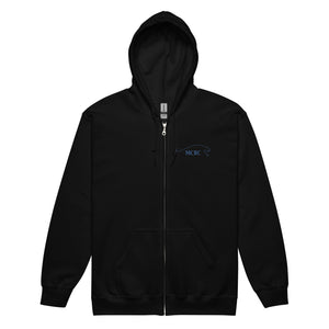 Rugby Imports Middlebury Rugby Heavy Blend Zip Hoodie