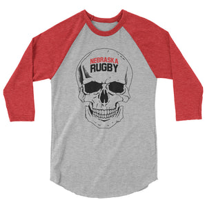 Rugby Imports Nebraska Rugby Raglan 3/4 Sleeve Tee