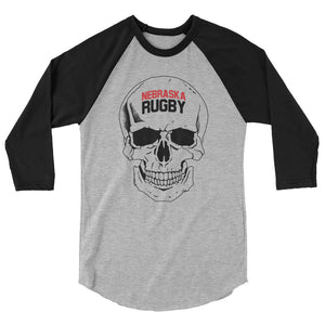 Rugby Imports Nebraska Rugby Raglan 3/4 Sleeve Tee
