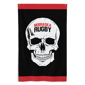 Rugby Imports Nebraska Rugby Wall Flag