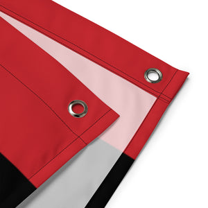 Rugby Imports Nebraska Rugby Wall Flag