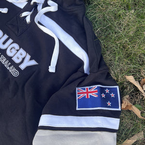Rugby Imports New Zealand Rugby Lace-Up Hoodie