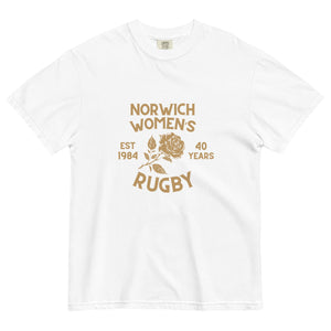 Rugby Imports Norwich Women's Rugby 40 Years Garment Dyed T-Shirt