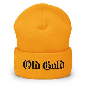 Rugby Imports Old Gold RFC Cuffed Beanie